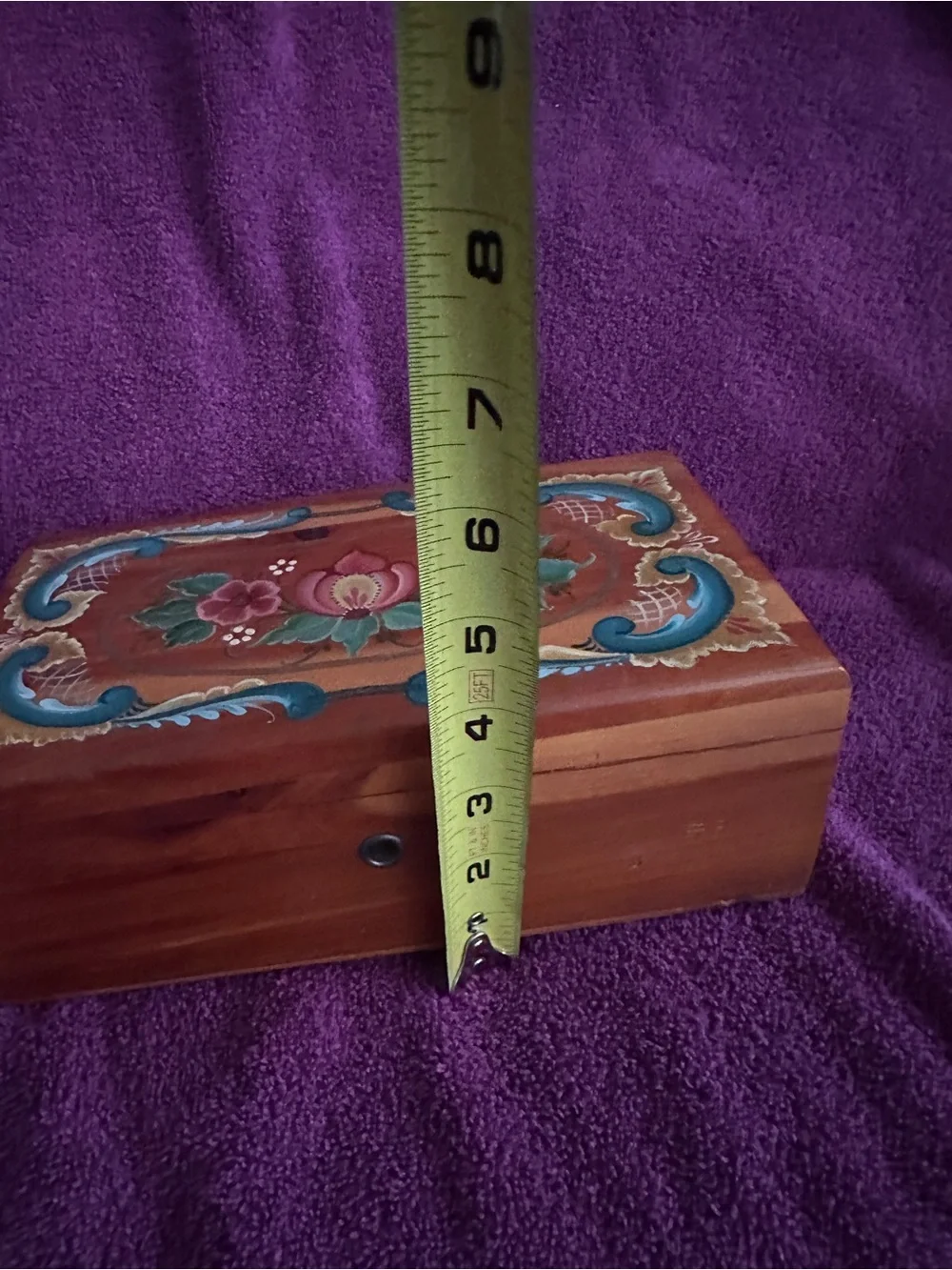 Lane Cedar Chest Jewelry Trinket Box
